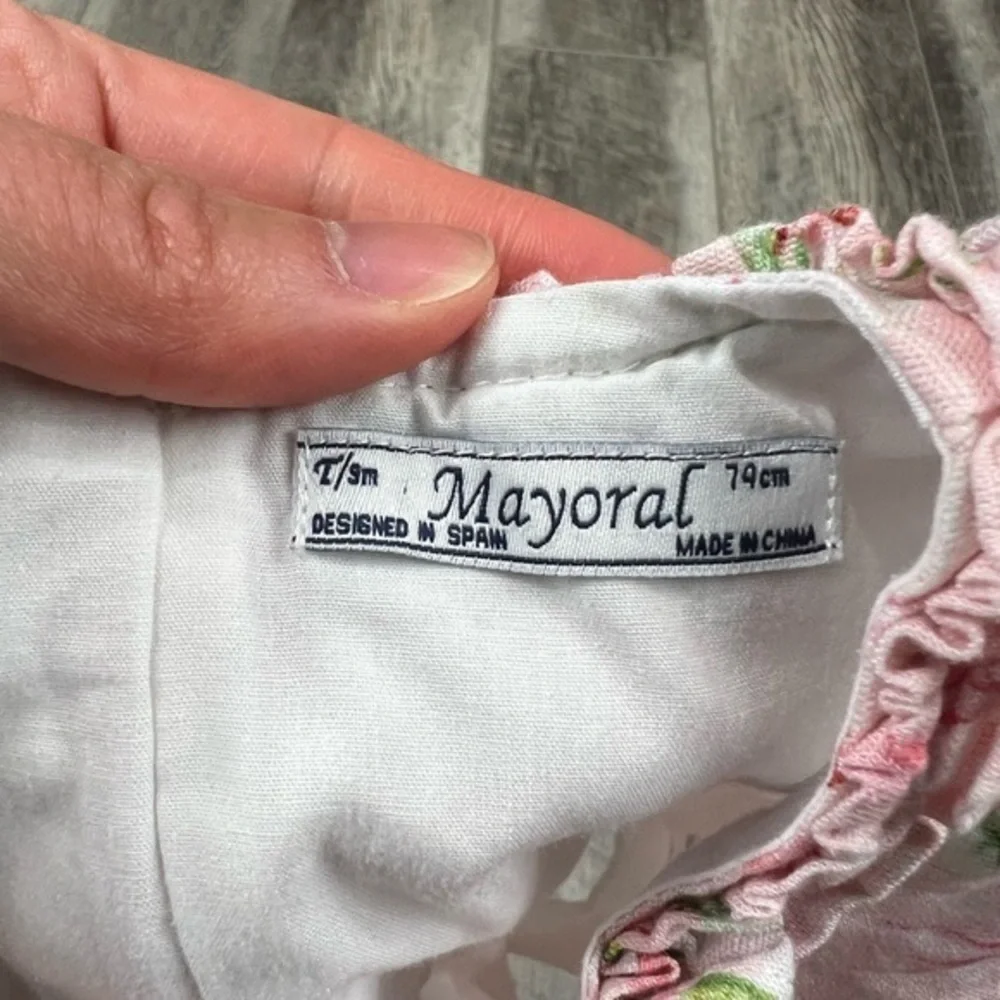 Mayoral Baby Pink Dress‎